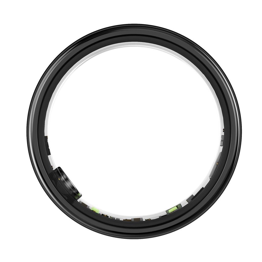 Volkano Ring series Smart Ring With Charge Case - black - Shopping4Africa
