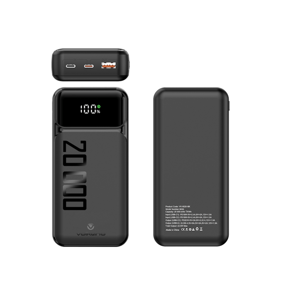 Volkano Roma Series 20000mah PD 22.5W Power Bank - Shopping4Africa