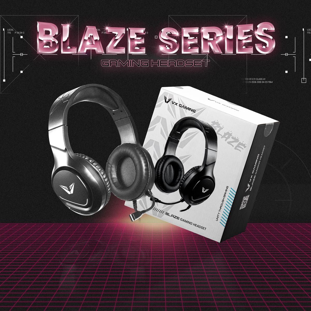 VX Gaming Blaze series Gaming Headset - Shopping4Africa