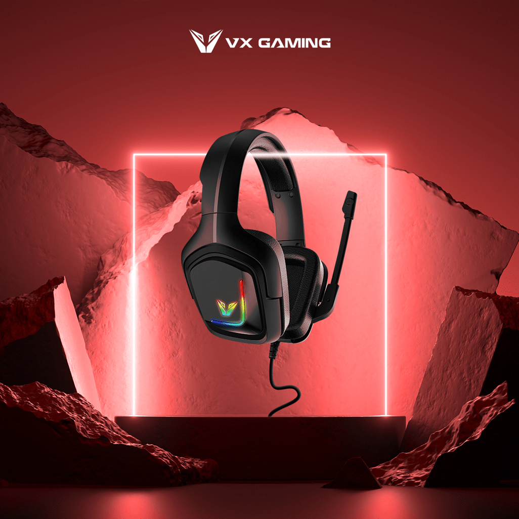 VX Gaming Comms Series 7.1 Headphone - Black - Shopping4Africa