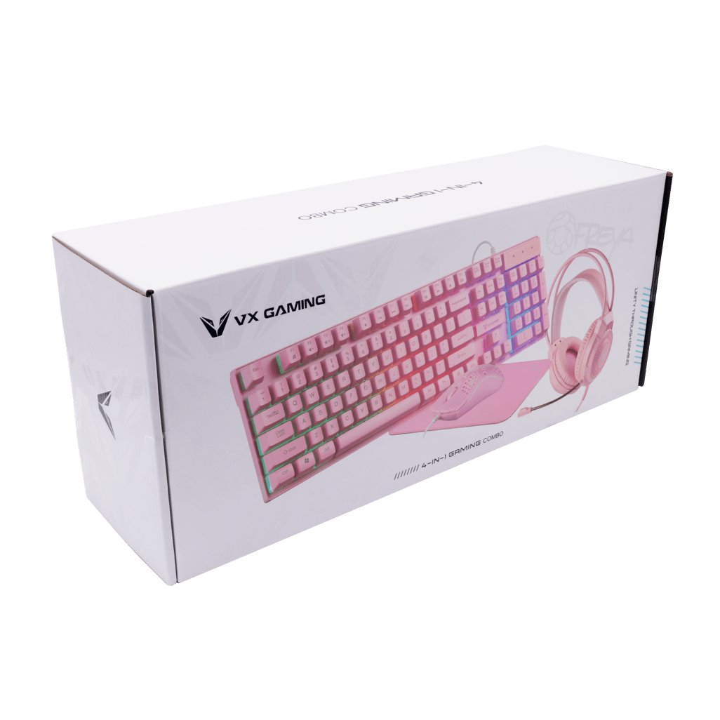 VX Gaming Freya Pink 4 - in - 1 Rainbow Combo - Shopping4Africa
