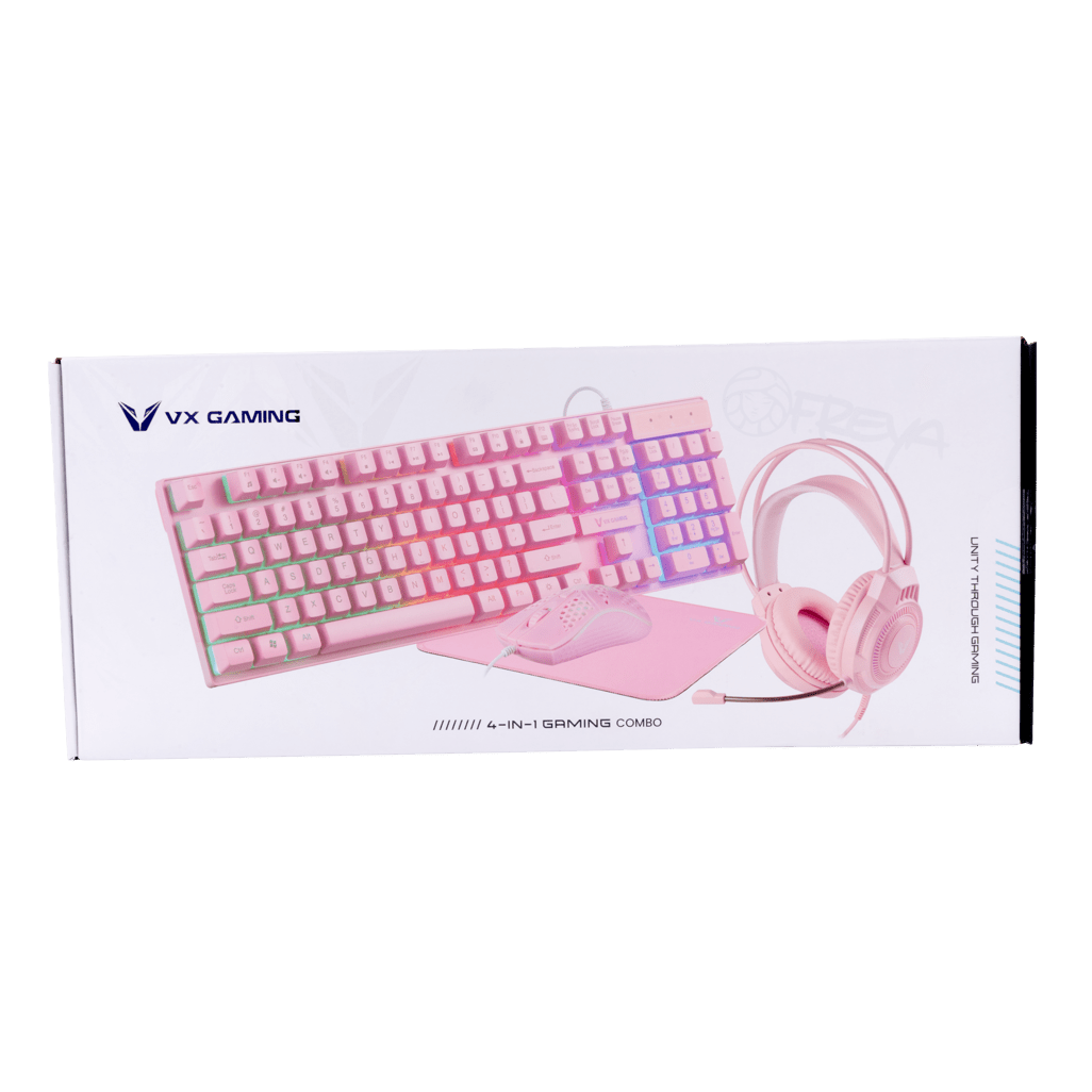 VX Gaming Freya Pink 4 - in - 1 Rainbow Combo - Shopping4Africa
