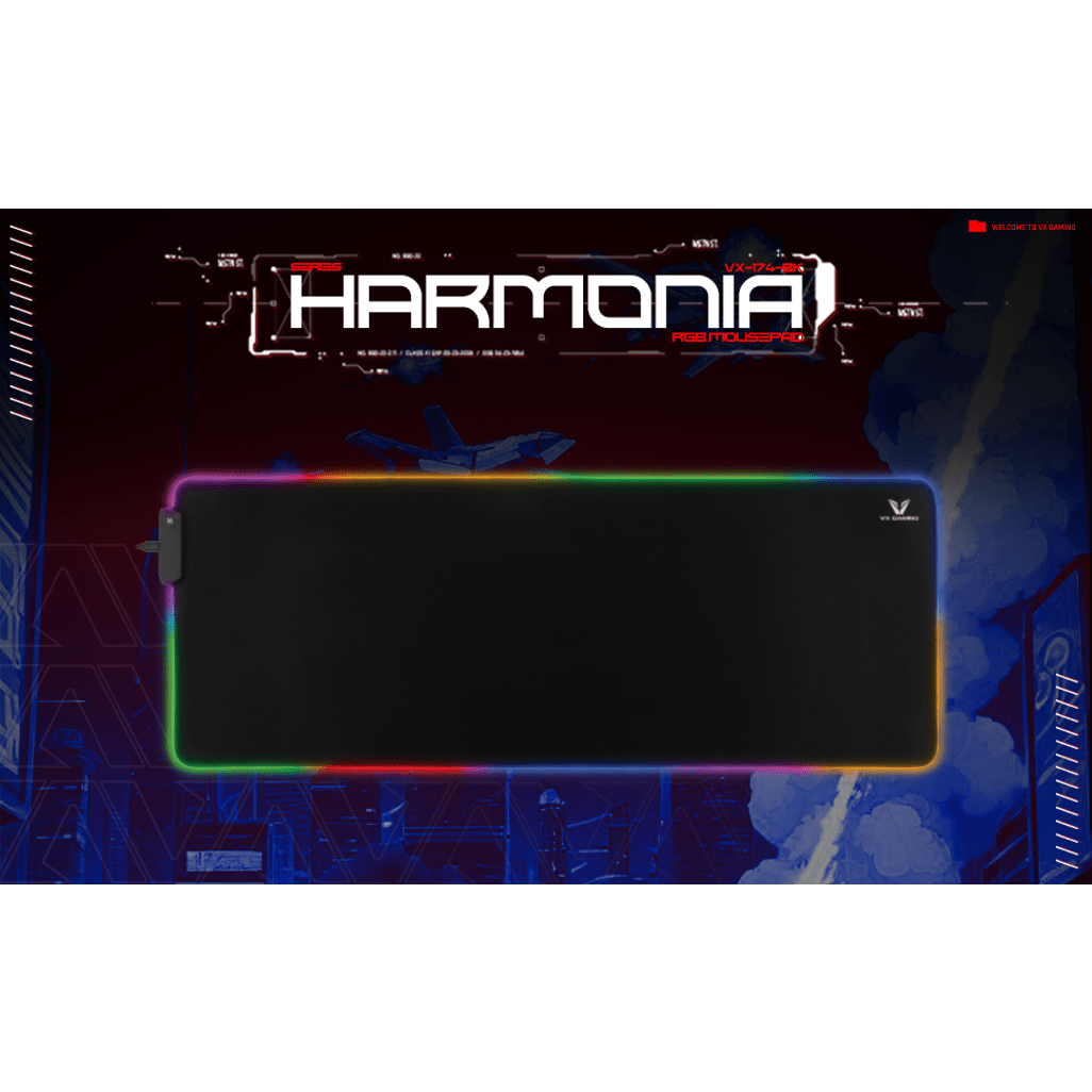 VX Gaming Harmonia RGB Mousepad Extra Wide 800x300x4mm - Shopping4Africa