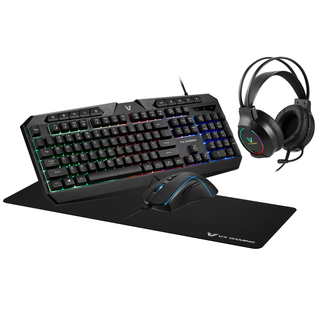 VX Gaming Heracles series 4 - in - 1 Combo - Shopping4Africa