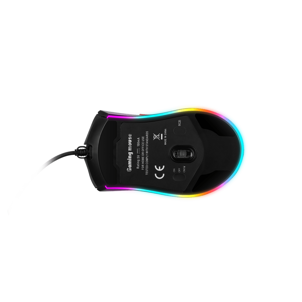 VX Gaming Morpheus Series Wired RGB Mouse with Braided Cable - Shopping4Africa
