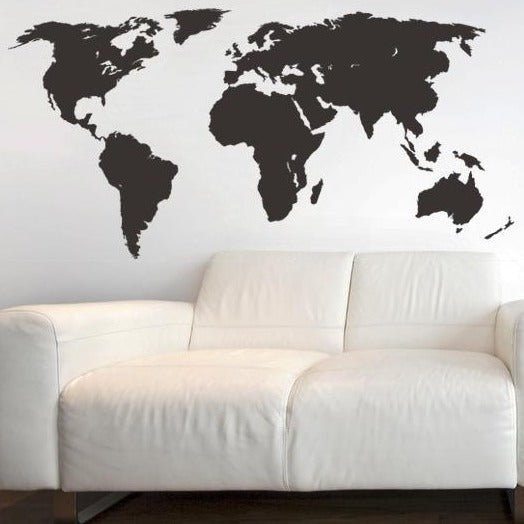 World Map - vinyl wall sticker - Shopping4Africa