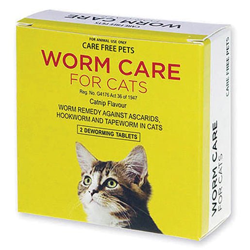 Worm care for cats 2 tablets @ - Shopping4Africa