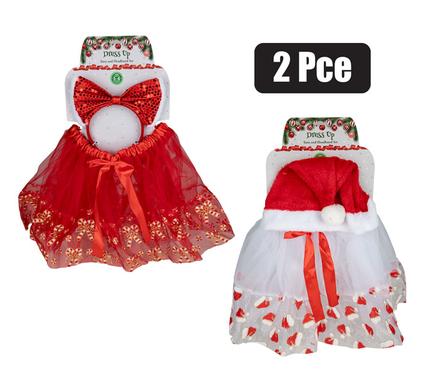 Xmas Dress Up Tutu 2pc Assorted - Shopping4Africa