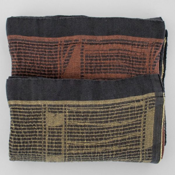 100% Linen Bogolan Lounge Throws - Shopping4Africa