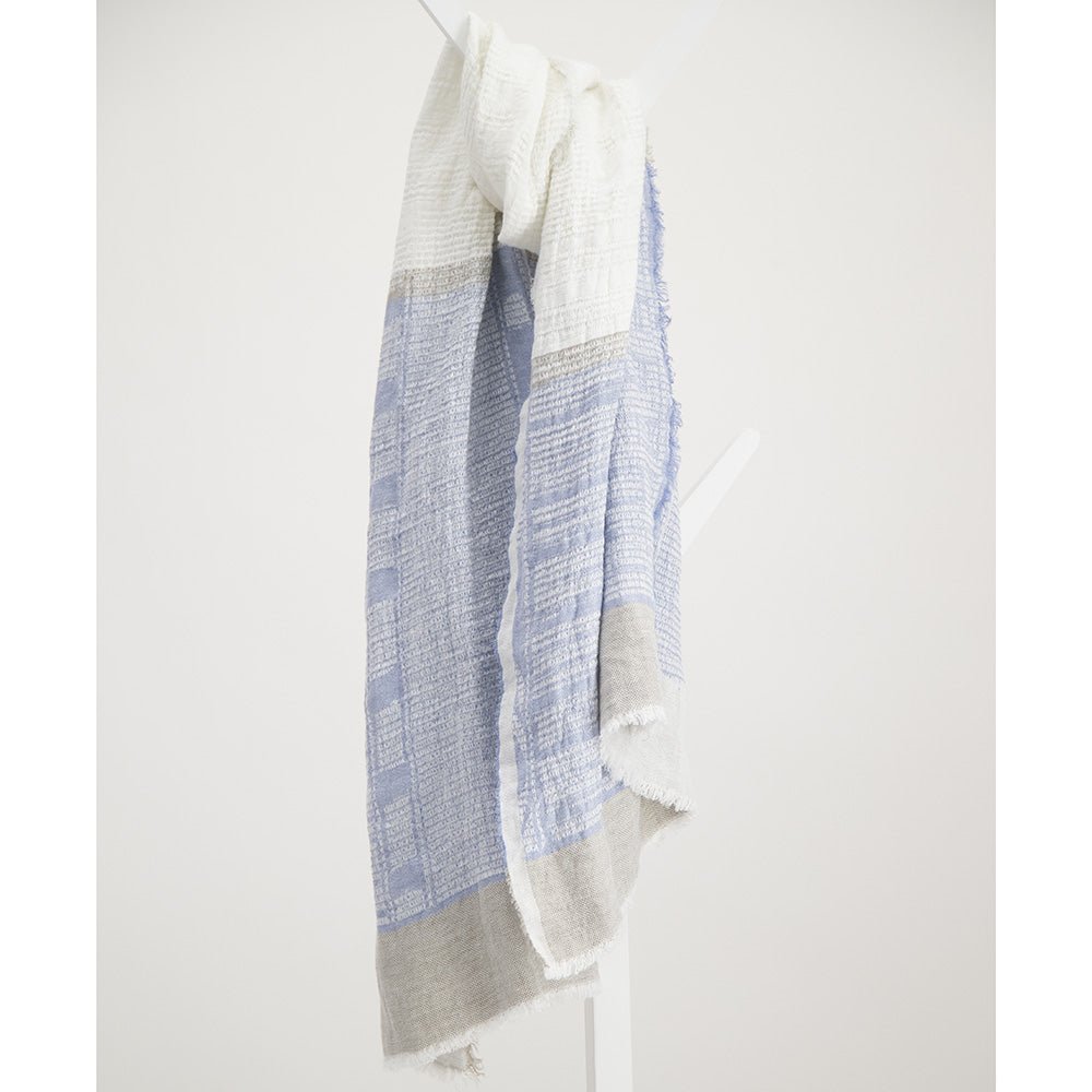 100% Linen Bogolan Scarf - Shopping4Africa