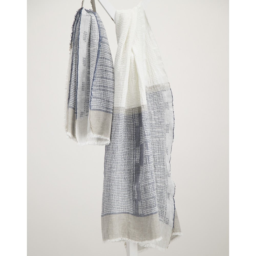 100% Linen Bogolan Scarf - Shopping4Africa