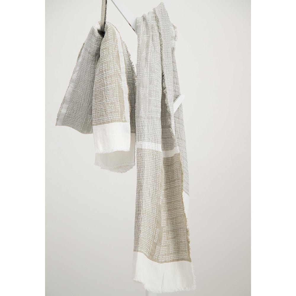 100% Linen Bogolan Scarf - Shopping4Africa