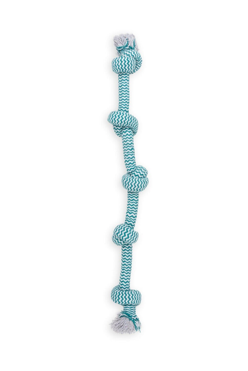 5 Knots Rope Tug Dog Toy (Blue03) 75m - Shopping4Africa