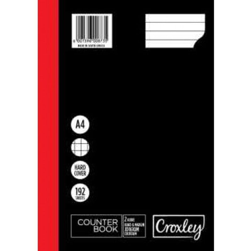A4 Hardcover Croxley 2-Quire 192-Page x1 - Shopping4Africa