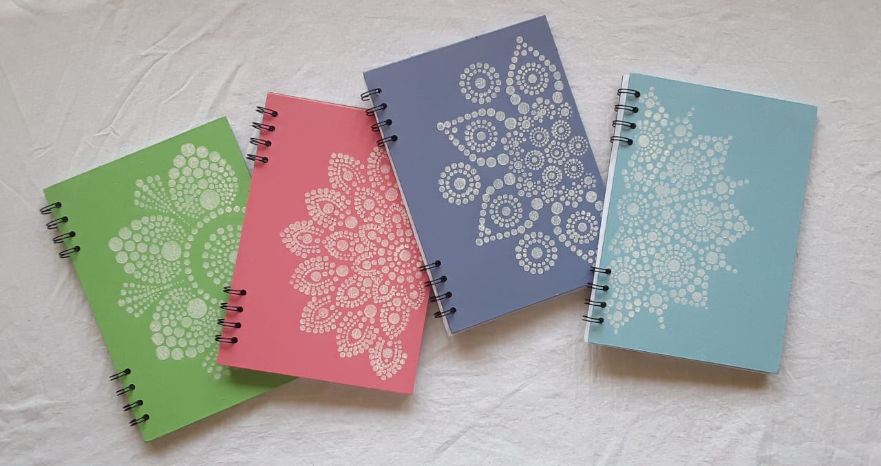 A5 Wire Notebook with Dot Tool - several designs - Shopping4Africa