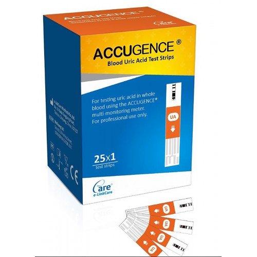 Accugence uric acid strips - Shopping4Africa
