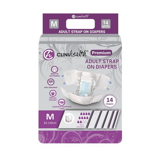 Adult Diapers Premium Strap-On Mediu 14~ - Shopping4Africa