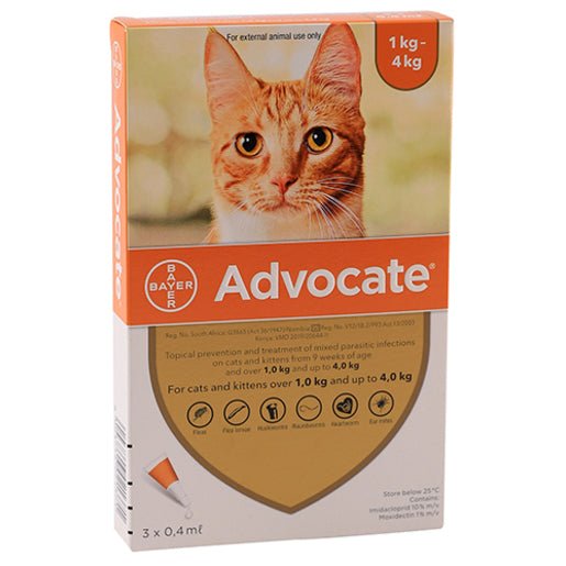 Advocate Cat Small 0.4ML X3 @ - Shopping4Africa