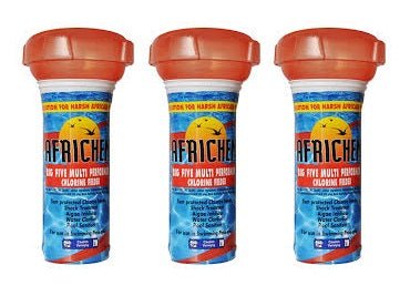 Africhem Big 5 chlorine floater for pools upto 50 000 Litre (pack of 3 units) - Shopping4Africa