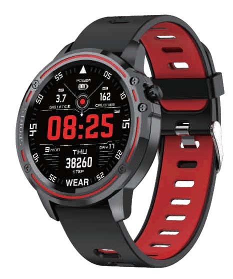 AIWA Smart Watch ASMR-880AR(red) - Shopping4Africa