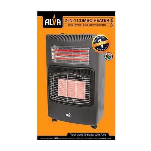 Alva gas & electric dual indoor heater. - Shopping4Africa