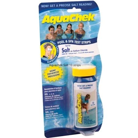 Aquachek Salt 10 strips | Test the salt-content of water for chlorinated pools - Shopping4Africa
