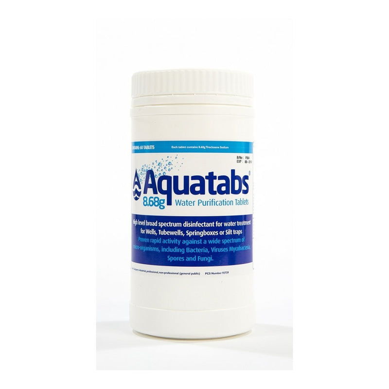 Aquatabs - 8,68g Tablets - Tub of 60 - Shopping4Africa