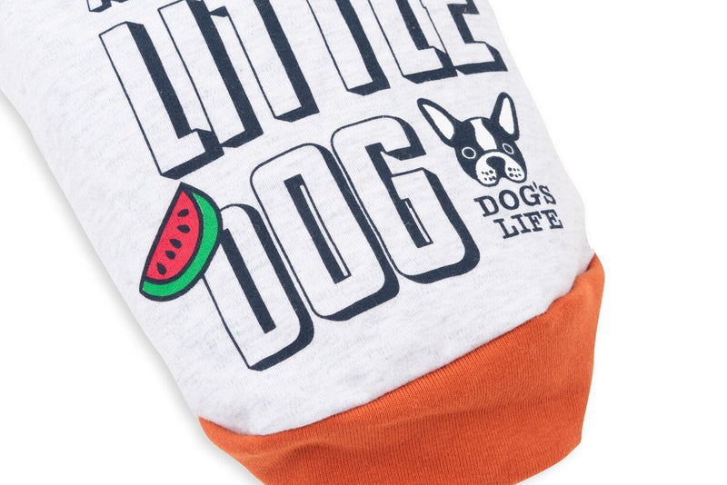 Awesome Little Dog Tank Top Orange - Shopping4Africa