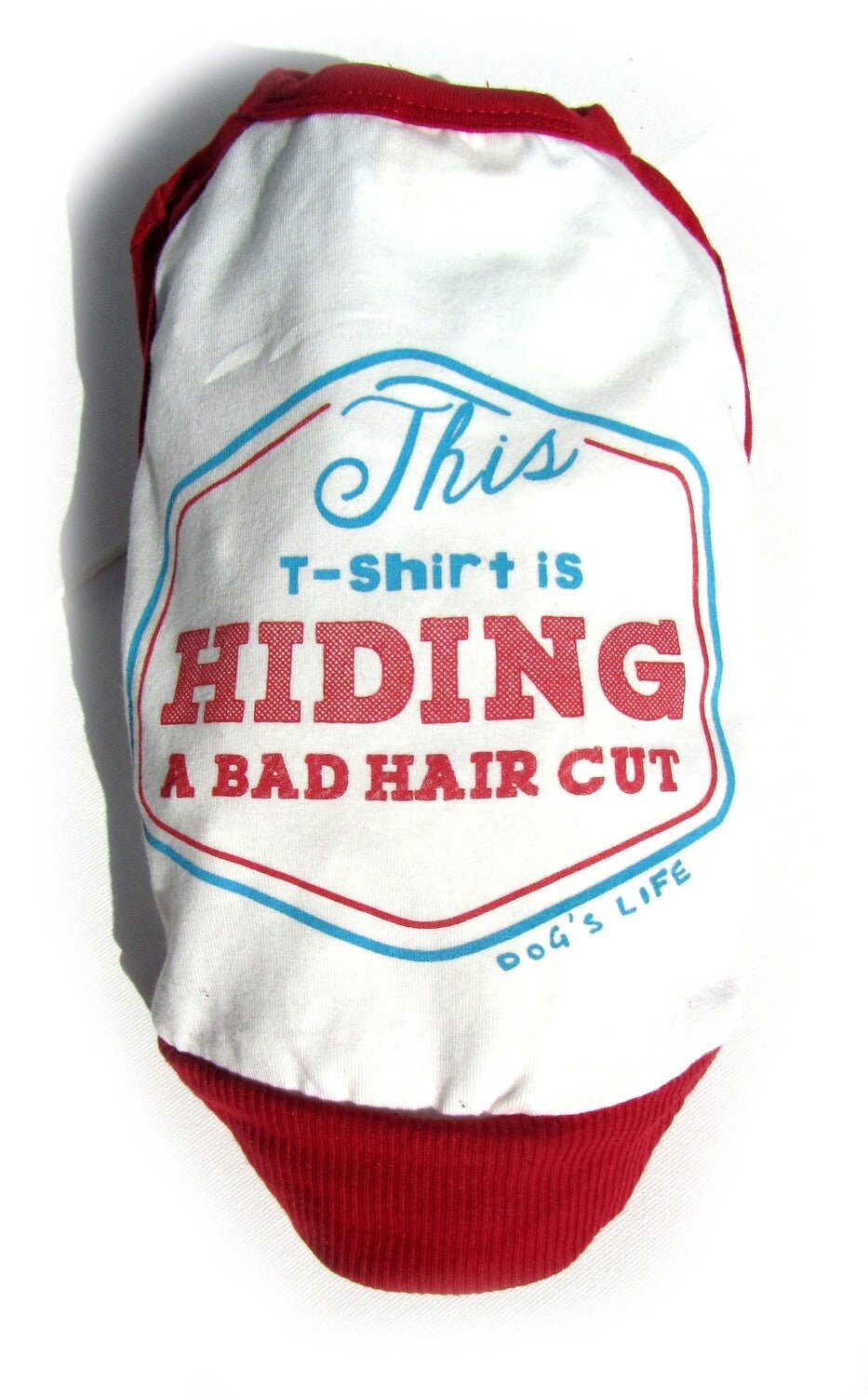 Bad Hair Cut Funk Tee Red - Shopping4Africa