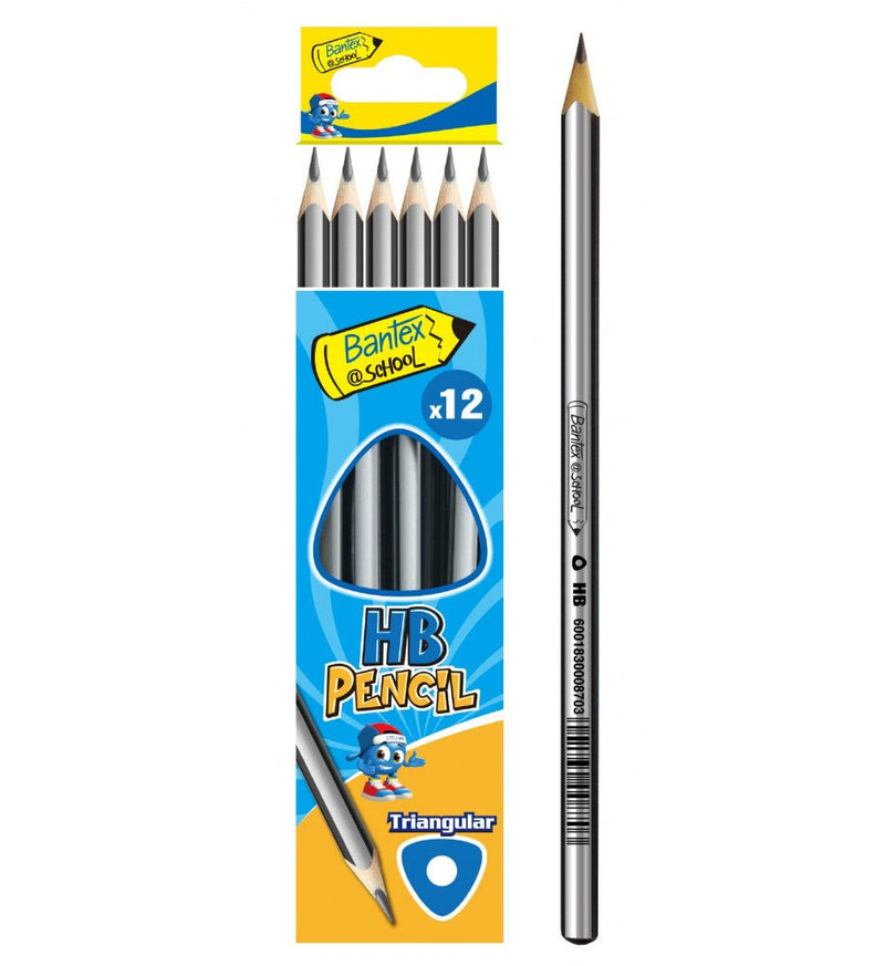 Bantex Pencil HB Triangular -12pc - Shopping4Africa