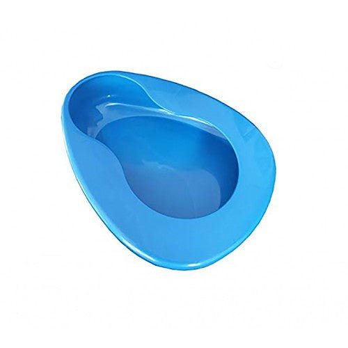 Bedpan Plastic Adult Blue - Shopping4Africa