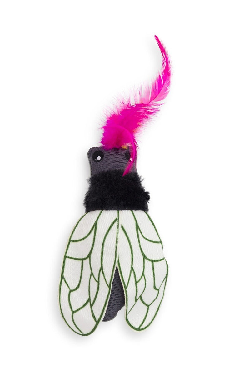 Beetle Cat Toy Black W/Feather 18cm - Shopping4Africa