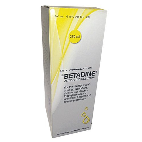 BETADINE antiseptic SOL 250ml - Shopping4Africa