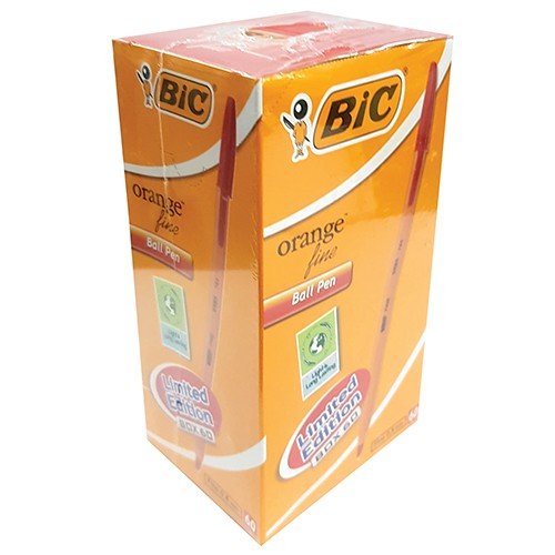 BIC Pen Orange Fine Box of 60 Black/Blue/Red - Shopping4Africa