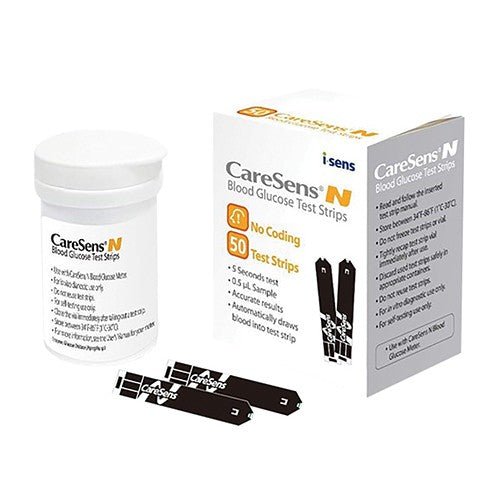 Blood Glucose CARESENS N Test Strip 50 Strips - Shopping4Africa