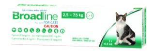 BROADLINE small CAT<2.5kg (0.3ml) SINGLE Top Spot - Shopping4Africa