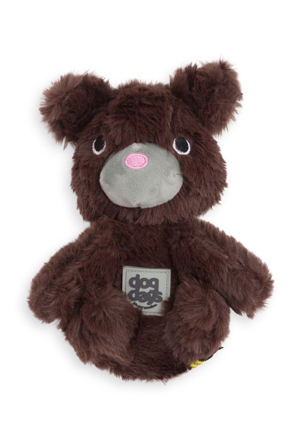 Brown Dog Plush Toy W/Squeaker 17cm - Shopping4Africa