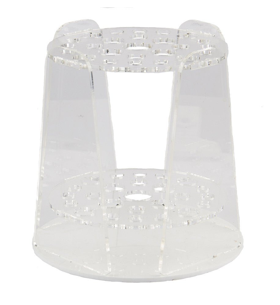 Brush Holder- Round Perspex (25 Hole) - Shopping4Africa