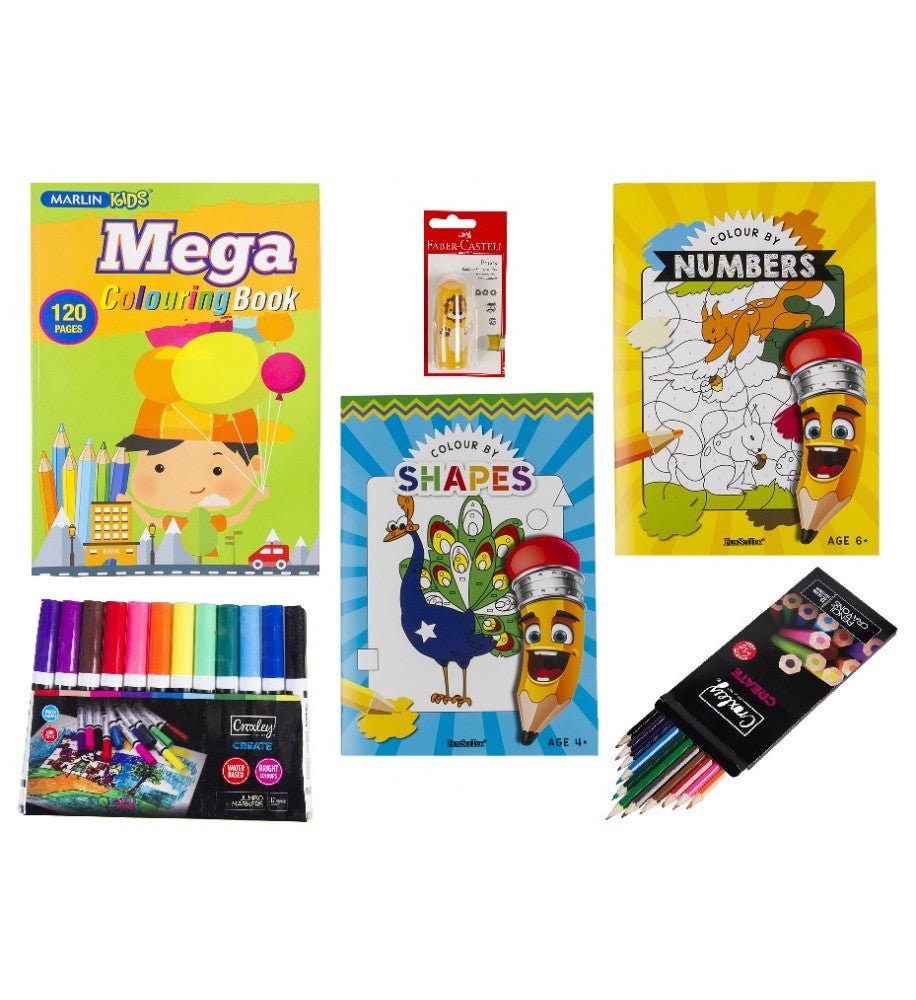 Busy Bag - Colouring Activity Set 2 - Shopping4Africa