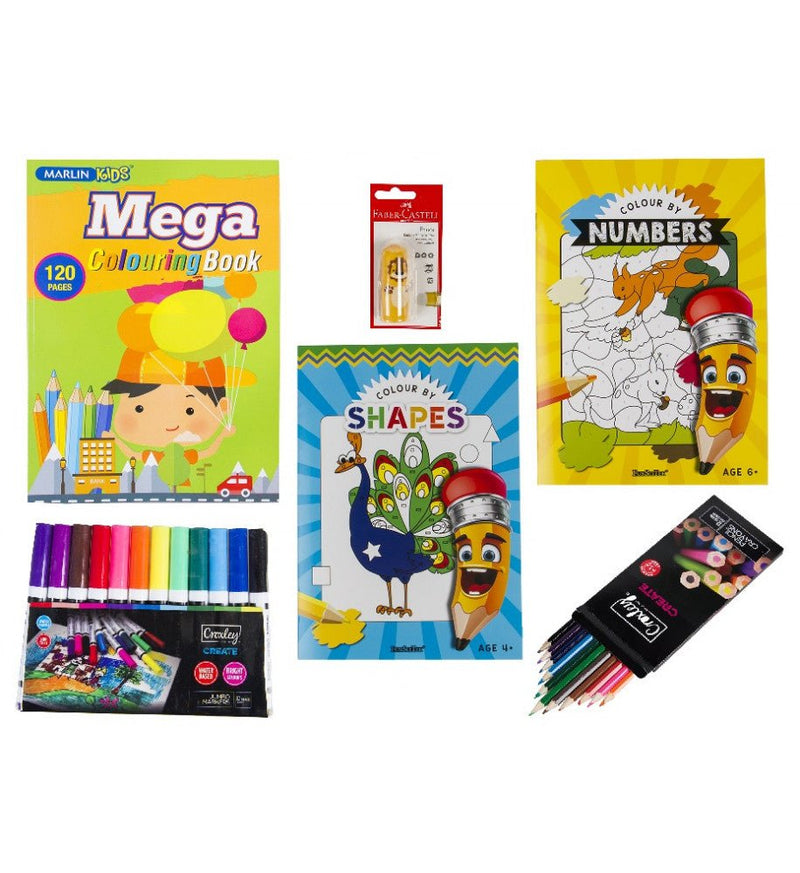 Busy Bag - Colouring Activity Set 2 - Shopping4Africa