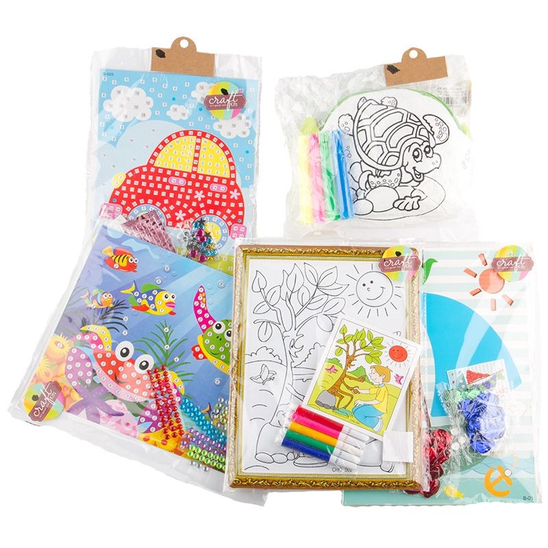Busy Bag - Mini Arts & Crafts Set BOY (4-6 Years) Assorted Designs - Shopping4Africa
