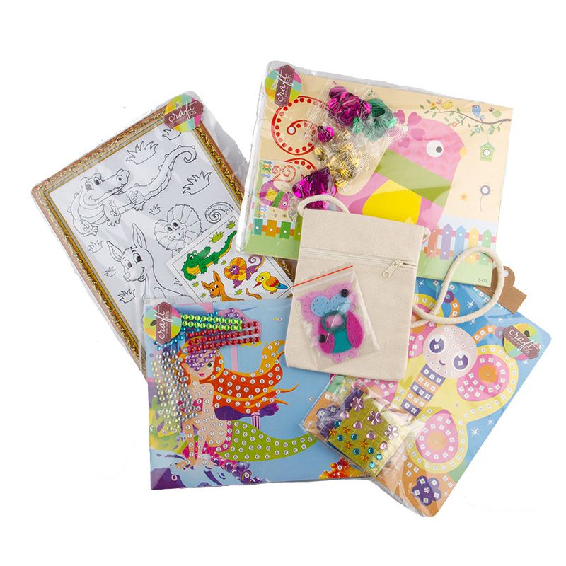 Busy Bag - Mini Arts & Crafts Set GIRL (4-6 Years) Assorted Designs - Shopping4Africa