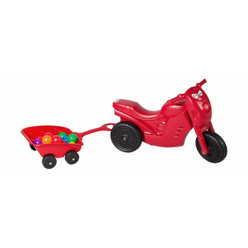 Buzz Bike Scooter & Trailer Red - Shopping4Africa