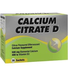 Calcium citrate D sachets 30 - Shopping4Africa