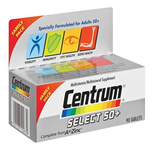 Centrum Select 50+ 90 Tablets - Shopping4Africa