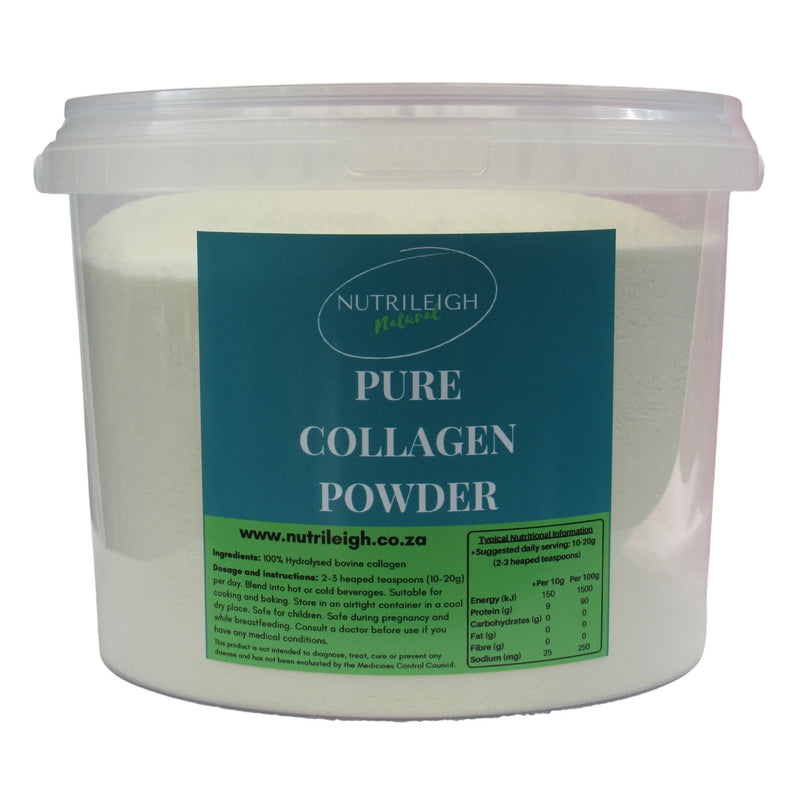Collagen Powder Natural Nutrileigh - 100% Pure Hydrolised Bovine Collagen - 1kg - Shopping4Africa