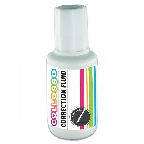 Collosso Correction Fluid + Brush 20ml - Shopping4Africa