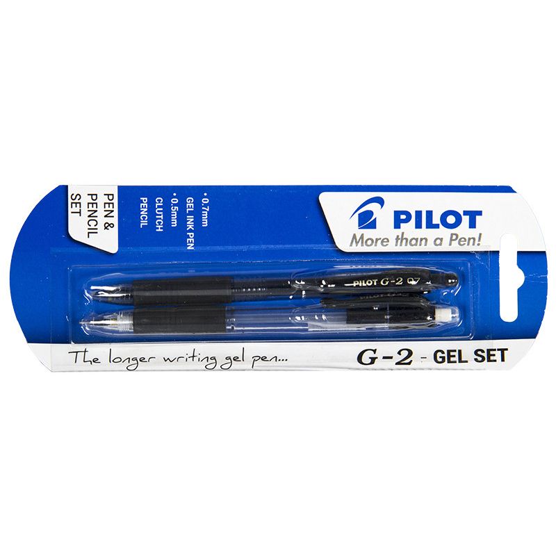 Combo - G-2 Pen & Pencil Set - Black - Pilot - Shopping4Africa