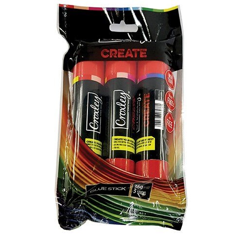 Croxley Glue Stick 36G 3-Pack - Shopping4Africa