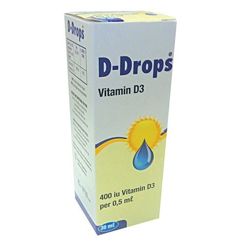 D-drops liq vit D 60 doses 500IU/0.5ml - Shopping4Africa